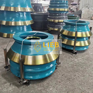 High Manganese Steel gp100 gp330 gp500 Mantles and Bowl Liners Cone Crusher Parts