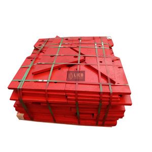 Factory Outlet Impactor Liners Hyper Manganese Steel Crusher Wear Liners For Primary Impact Crusher