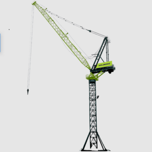 China Supplier 25t Luffing-Jib Tower Crane Zoomlion Tower Crane L400-25U with Free Standing Height 51.65m