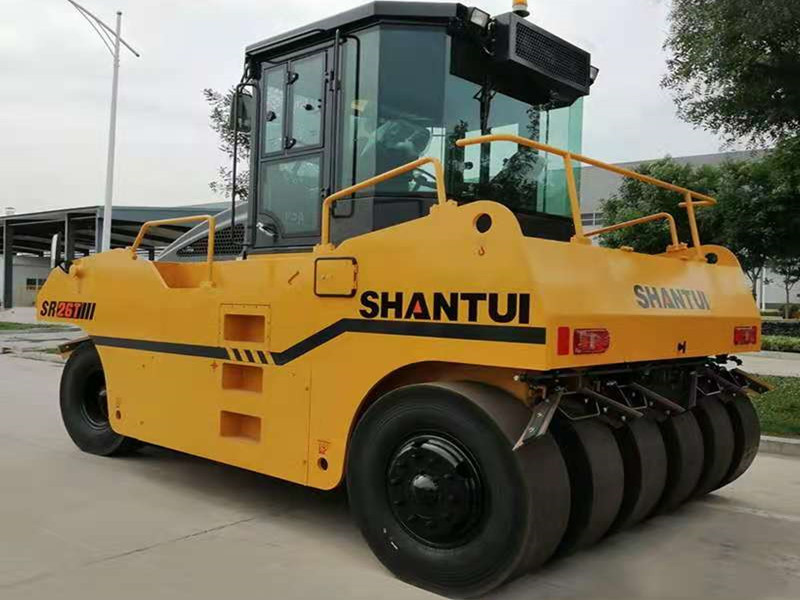 SHANTUI Tyre Road Roller 16T Clearance Tandem Manual Vibrating SRT16H-B6F Soil Compactor