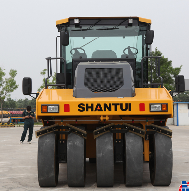 SHANTUI Tyre Road Roller 16T Clearance Tandem Manual Vibrating SRT16H-B6F Soil Compactor