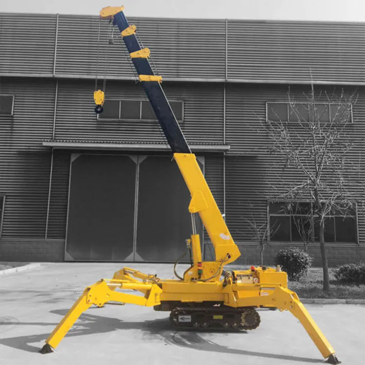 KB8.0 High Quality Crawler Lifter 8 Ton Heavy Tracked Construction Mobile Spider Crane