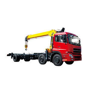 SQ10ZK3Q 10 ton electric truck mounted crane with foldable arm hot sale/