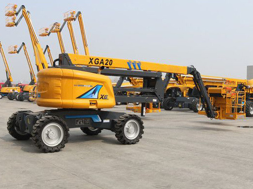 Liebty Official Telescopic Boom Lifts XGA20, Chinese Mini Aerial Work Platform Hydraulic Truck XGA20