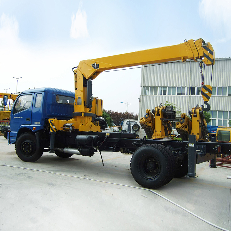 SQ10ZK3Q 10 ton electric truck mounted crane with foldable arm hot sale/