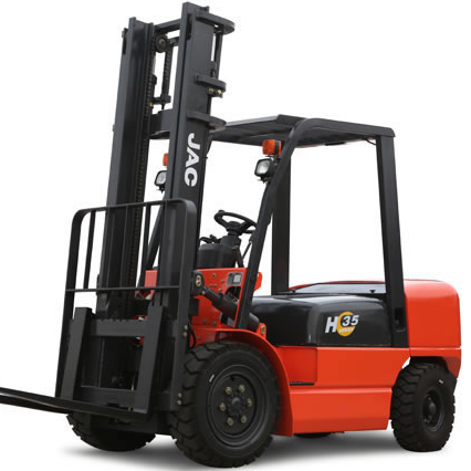 JAC 3.5 Ton Mini Diesel Forklift CPCD35H with Spare Parts for Sale