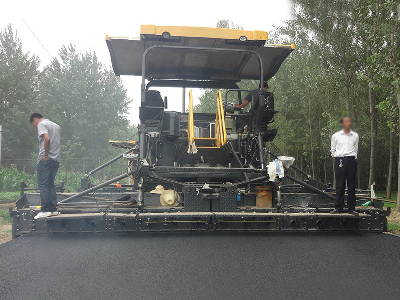 Road Construction Machine SRP09-C5 MA Asphalt Concrete Paver with y 9.5m PAVING WIDTH