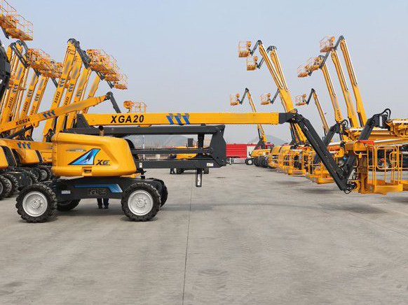 Liebty Official Telescopic Boom Lifts XGA20, Chinese Mini Aerial Work Platform Hydraulic Truck XGA20