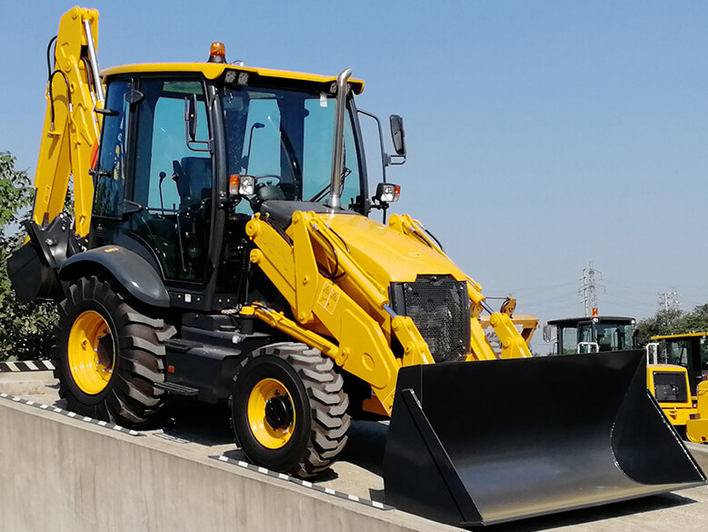 Brand New Wheeled Front End Loader Backhoe Loader CLG777A With Ripper For Sale