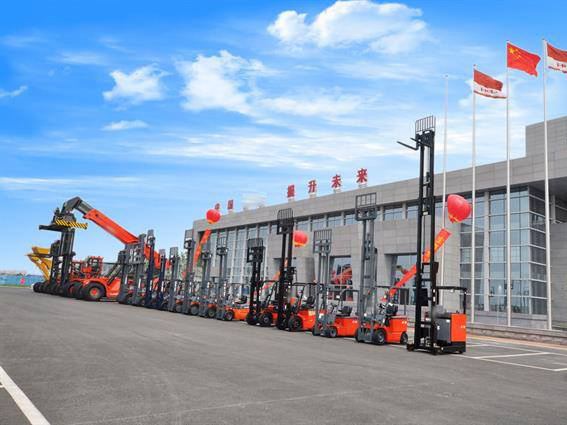 China HELI 25 ton Empty Container Handler Heavy Forklifts CPCD160EC2-CZ/DZ Reach Stacker for Sale