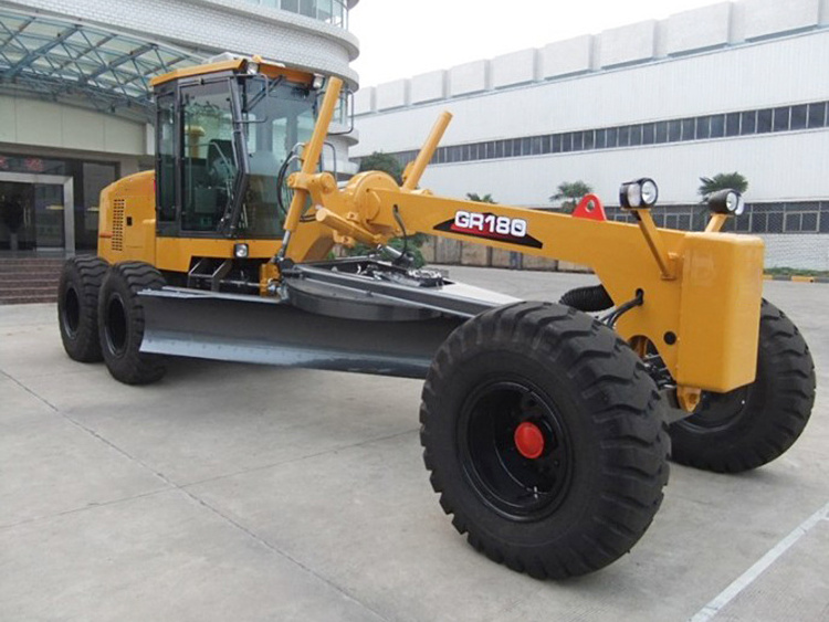 Chinese Top Brand New Motor Grader GR180 with Front Blade for Sale