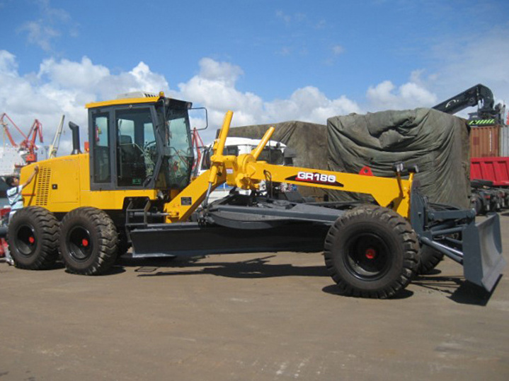 Chinese Top Brand New Motor Grader GR180 with Front Blade for Sale