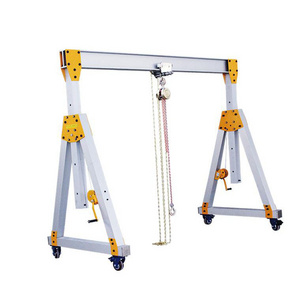 chinese  product 1 2 3 ton Aluminum alloy Folding Mini Small Gantry Crane