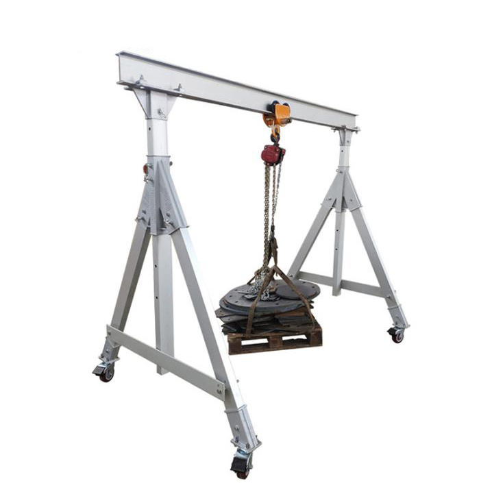 chinese  product 1 2 3 ton Aluminum alloy Folding Mini Small Gantry Crane