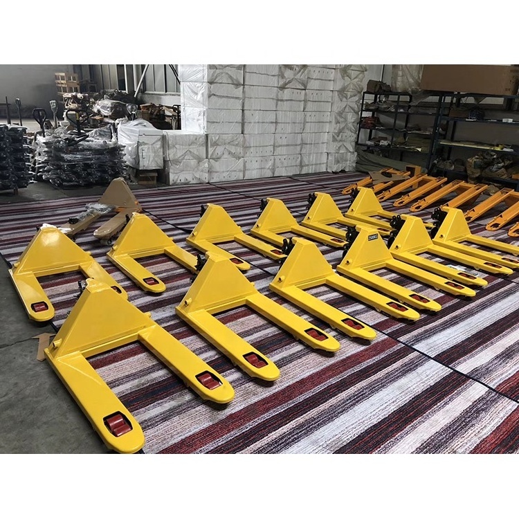 Hydraulic Manual Lift Pallet Forklift Hand Lifter Truck Hydraulic Trolley 2 Ton Manual Forklift