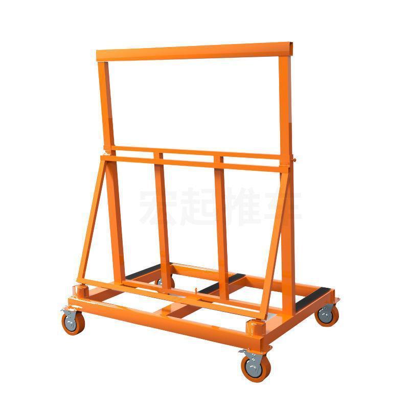 800kg Granite Marble Slab Storage Rack  Display For Transport Rack Trolley  A Frame Glass Steel Rack for sale