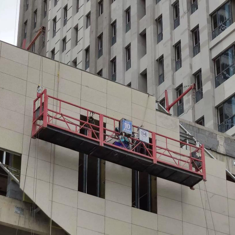 Factory direct 630kg Facade Cleaning Suspended Working Stirrup Suspended Platform for building