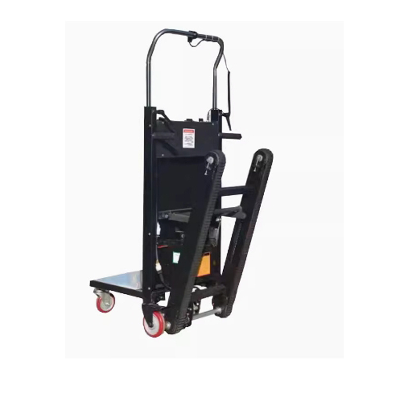 Manual Electric Lifter Powered Hand Truck stair climber rubber track   Stair climber Trolly Full Pallet