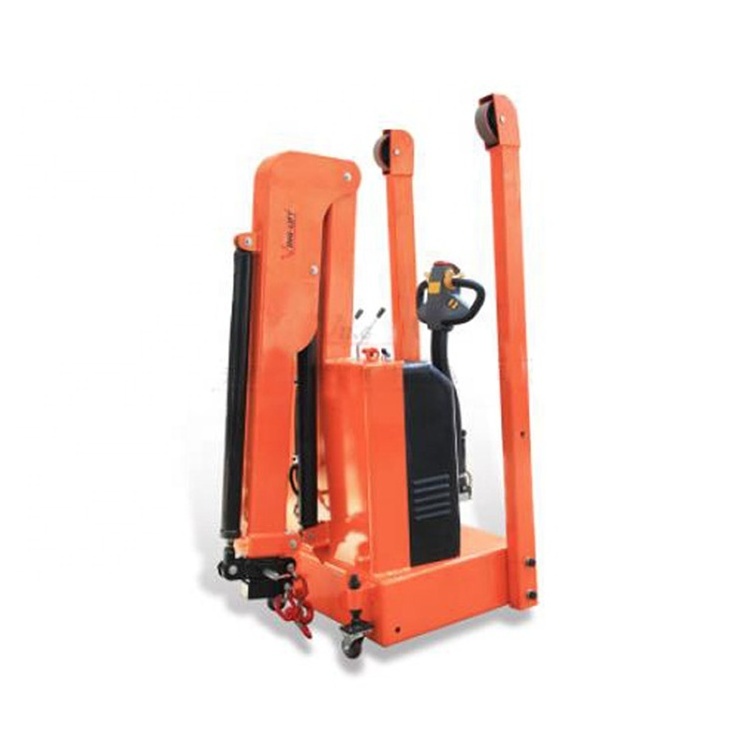 China 1 Ton Electric Extended Boom Mini Telescopic Mobile Crane Small Mini Hydraulic Mobile Crane