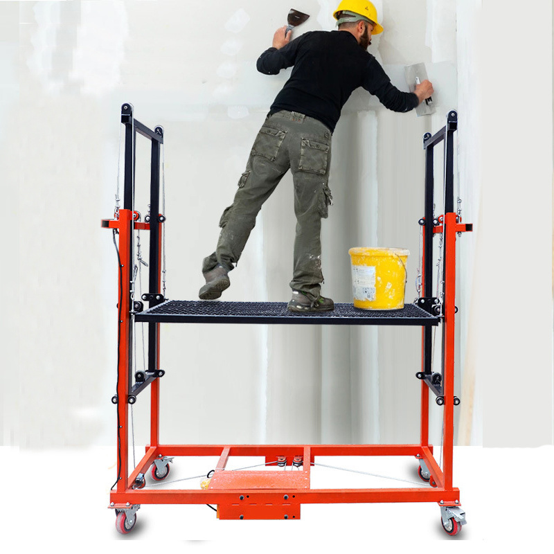 500kg 2m  Electric lifting scaffolding with CE for Paint the wall