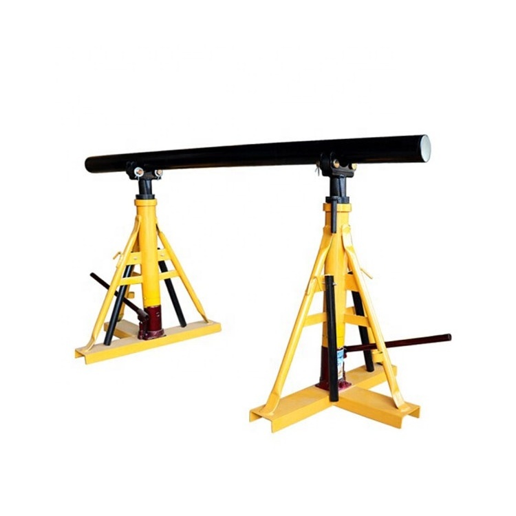 Heavy Load Hydraulic Jack Stand Cable Drum Jack Cable Reel Stand