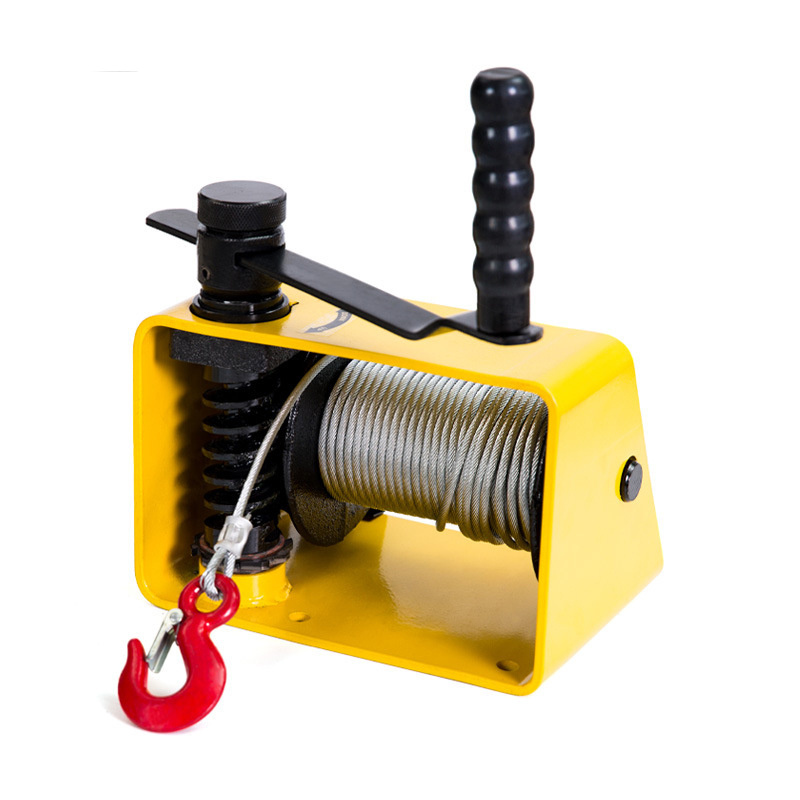 Best price 250kg 500kg1000kg Hand winch self-locking turbine manual winch for equipment