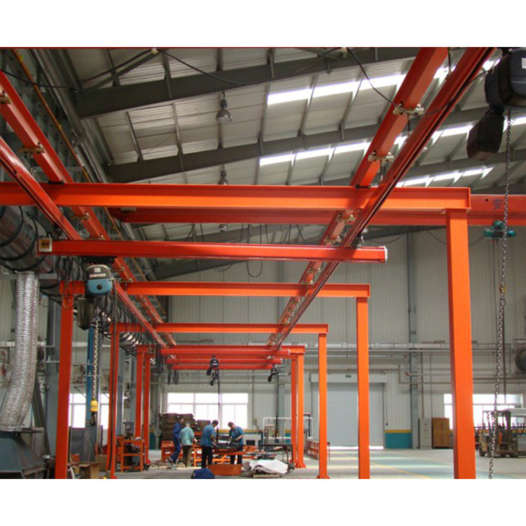 Bridge gantry crane freestanding enclose track bridge crane