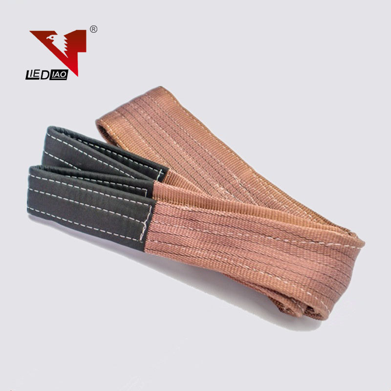 polyester webbing sling belt material lifting belt crane rigging belt