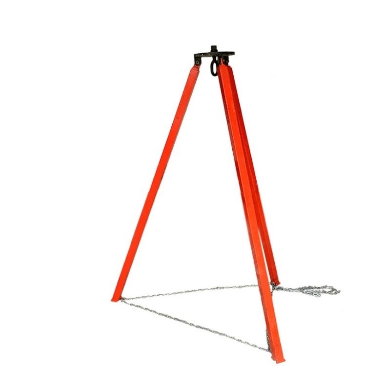 Off-the-shelf lifting triangle bracket miniature electric hoist bracket retractable tripod