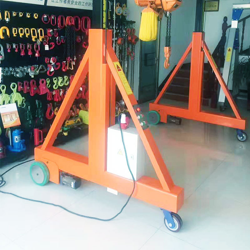 Custom 1 2 3 5 10 15 20 ton workshop portal gantry crane / 5000kg mini small electric mobile hoist gantry crane