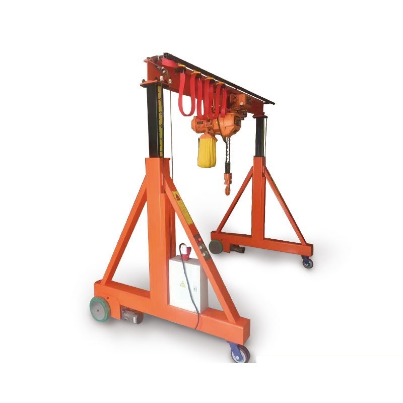 Custom 1 2 3 5 10 15 20 ton workshop portal gantry crane / 5000kg mini small electric mobile hoist gantry crane