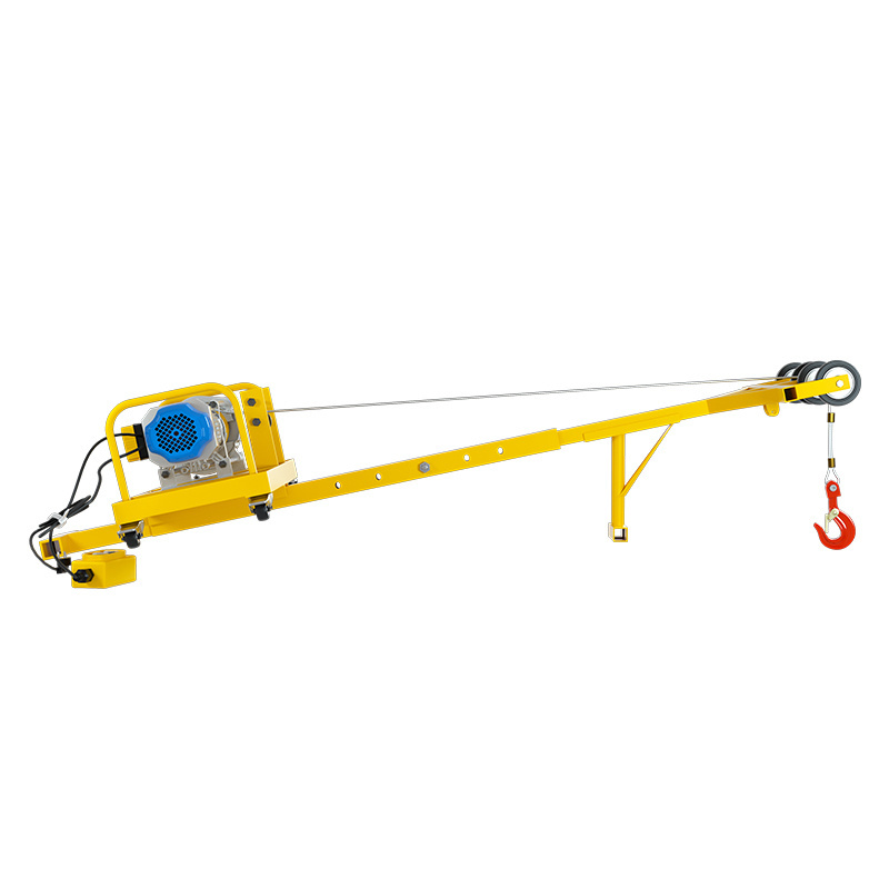 Construction Mini Portable Crane Small Electric Crane Truck Boom Lifting Truck Mounted Crane Hydraulic