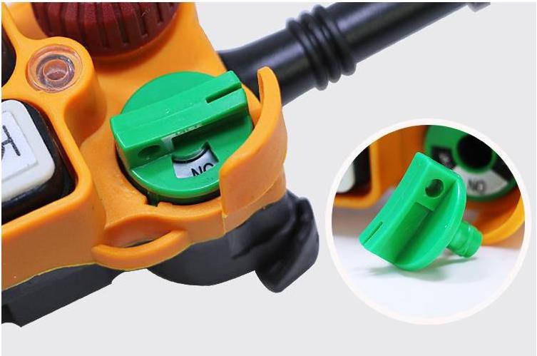 F24-12D AC36V DC 12 button crane universal industrial wireless remote control for winch