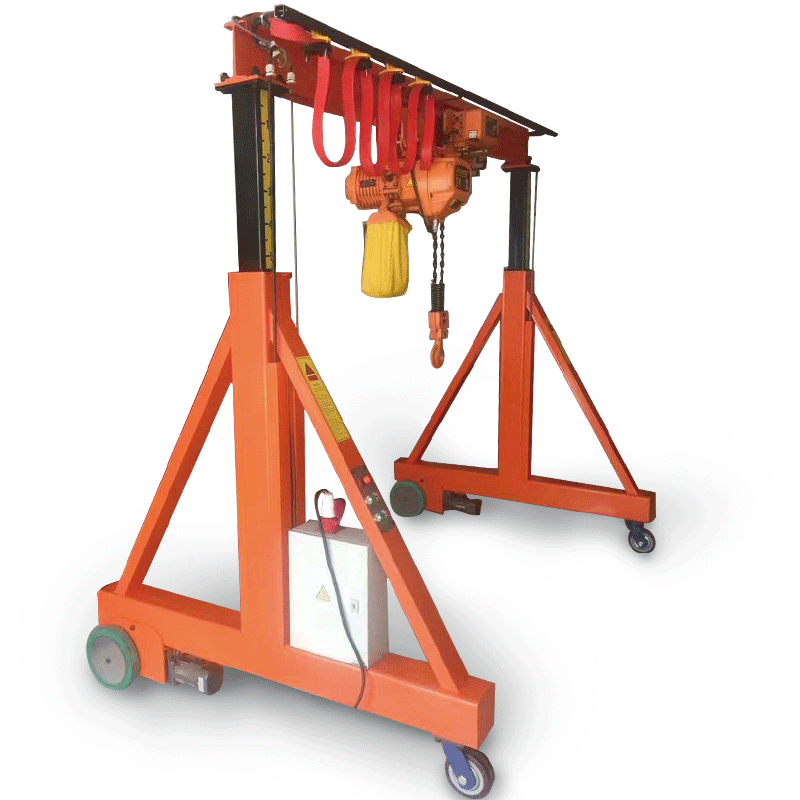 Custom 1 2 3 5 10 15 20 ton workshop portal gantry crane / 5000kg mini small electric mobile hoist gantry crane