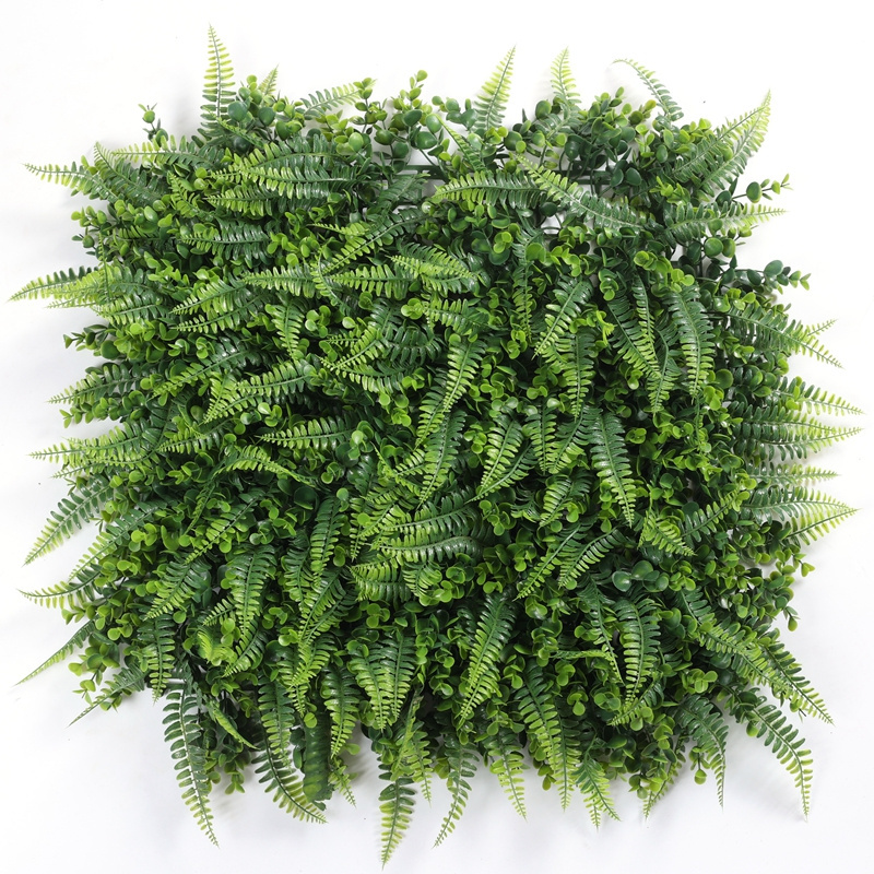 Simulated plant wall sunscreen Milan lawn plastic fake green plant wall artificial lawn background wall decoration