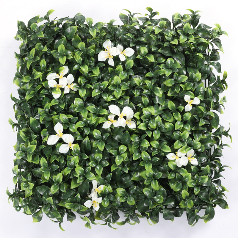 High Quality Simulation Plant Wall Green Plant Artificial Flower Lawn Wall Decoration Plastic Lawn