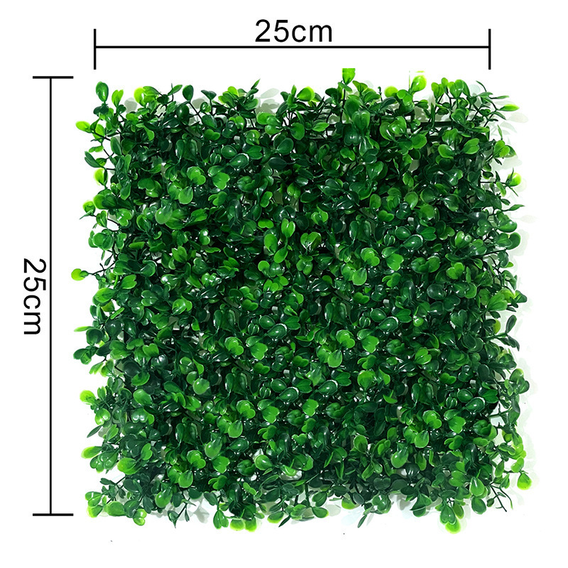 Milan Simulation Plant Wall Green Plant Background Wall Plastic Fake Lawn Door Head Upholstery Plants