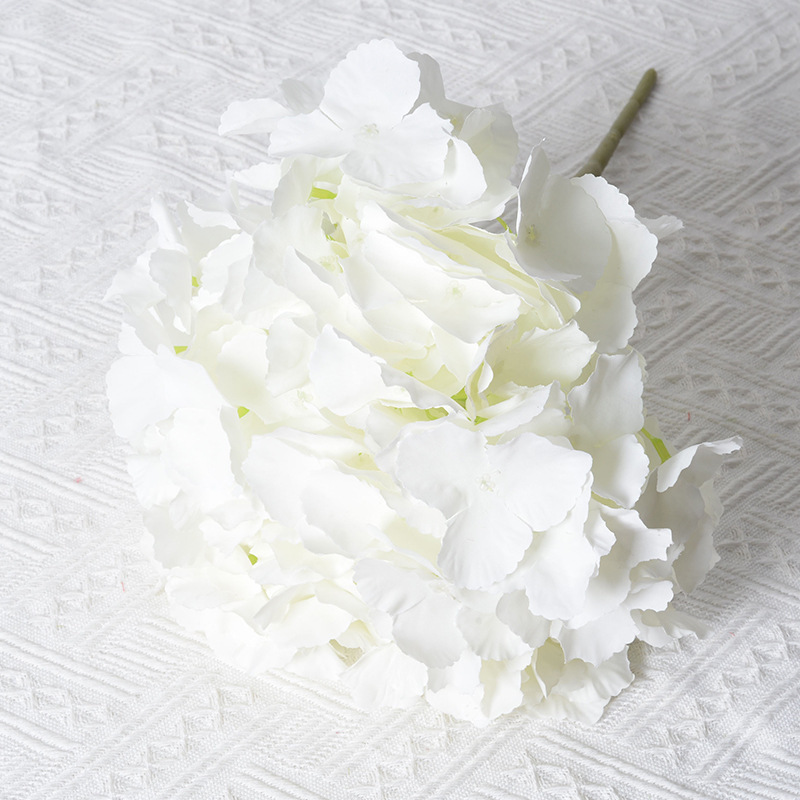 Simulation Large Single Hydrangea Bouquet Wedding Scene Decoration Fake Flower Wedding Simulation Hydrangea Silk Flower