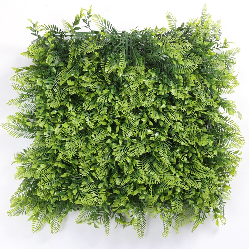 Simulated plant wall sunscreen Milan lawn plastic fake green plant wall artificial lawn background wall decoration