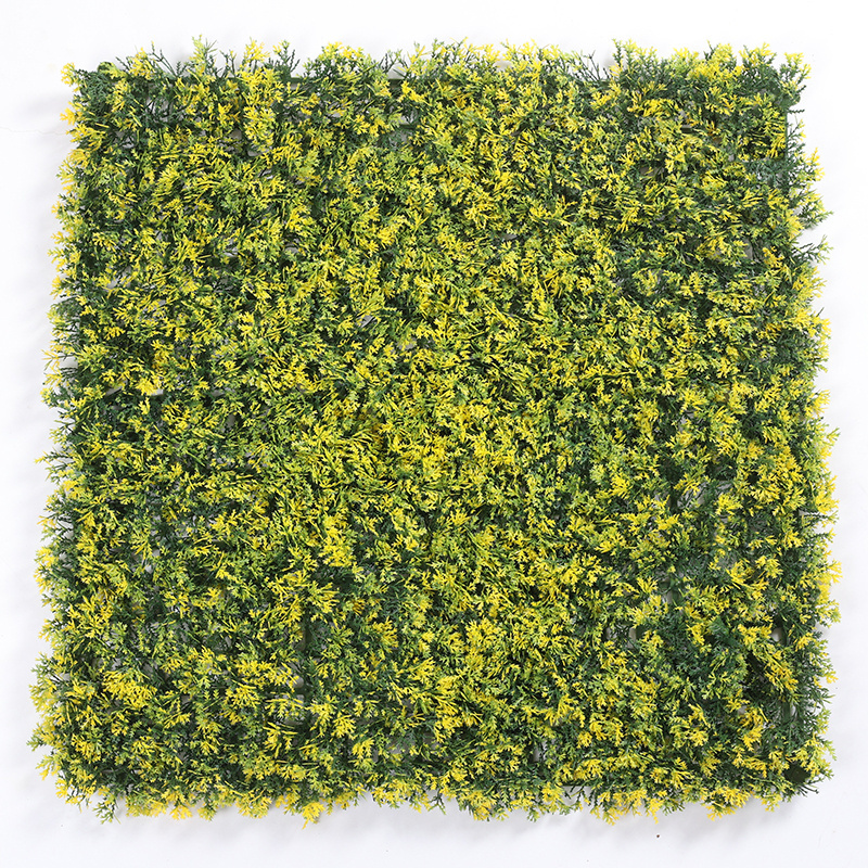 Anti-Uv Vertical Garden Decor Faux Plants Boxwood Hedge Backdrop Artificial Grass Green Wall Panels