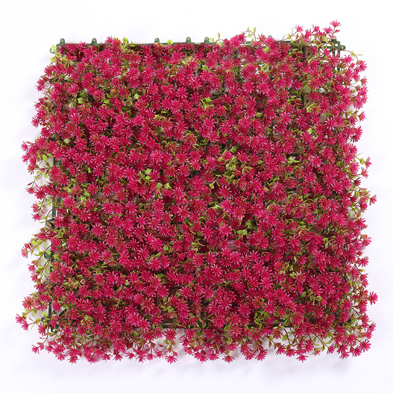 Simulated Plant Wall Colored Lawn Plastic Background Flower Wall Shooting Artificial Lawn