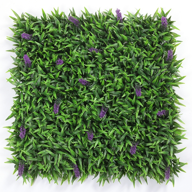 Artificial lawn, fake plants, green grass wall, background wall decoration, plastic fake grass