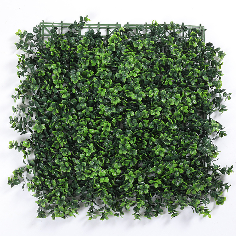 Artificial Green Plant Wall Plant Board Flame Retardant and Uv Resistant Outdoor Artificial Wall Artificial Garden Fence