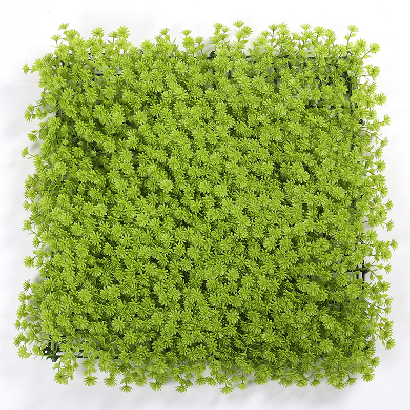 Simulated Plant Wall Colored Lawn Plastic Background Flower Wall Shooting Artificial Lawn