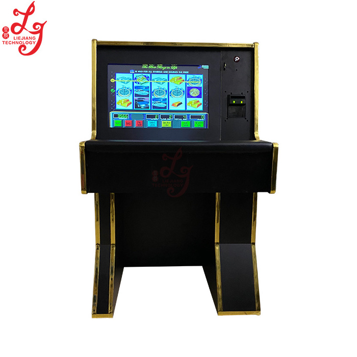 Newest Wood Cabinet WMS 550 Life Of Luxury Game Machine With Wooden Cabinet 72%- 90% Good Holding For Sale