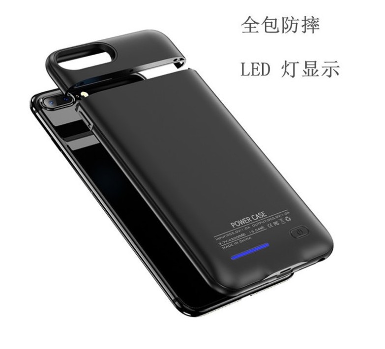 New products light portable magnet bracket wireless charger cover for iPhone xs max  power 5000 mAh battery case