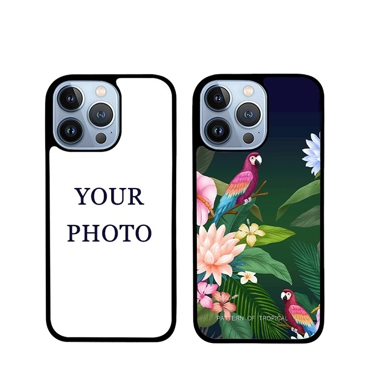 New Wholesale DIY Printable Cover 2D Sublimation Blanks TPU PC Cell Phone Case for iPhone 13 12 Pro Max 12 Mini 11 X XS Max XR