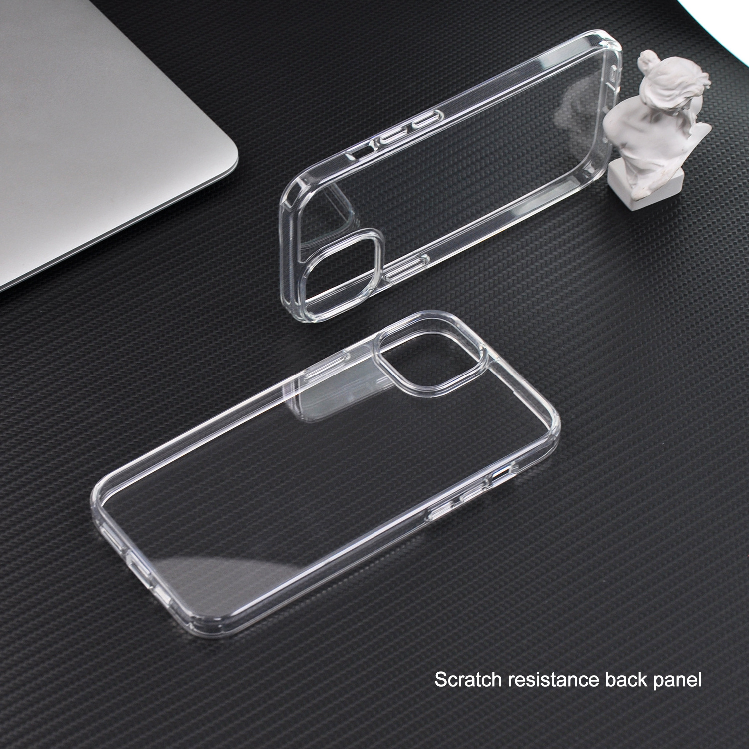 New Arrivals High Transparent Clear Anti Shock Soft TPU 1.5mm Hard PC Cell Phone Case For iPhone 15 14 13 16 Pro Max Back Cover