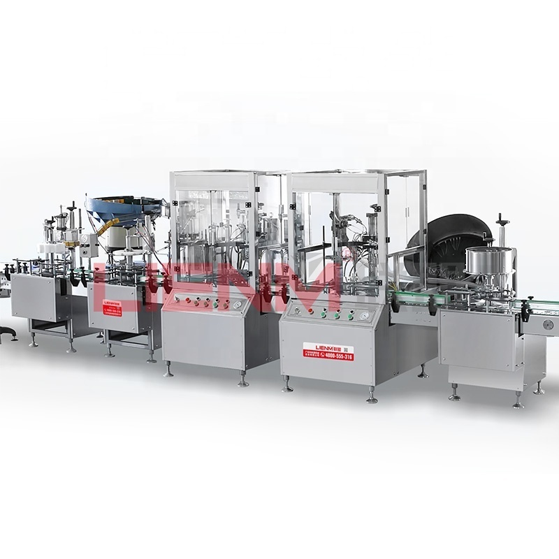 Fully Automatic Aerosol Filling Sealing Packing Machine Air Freshener Aerosol Spray Paint Filling Machine