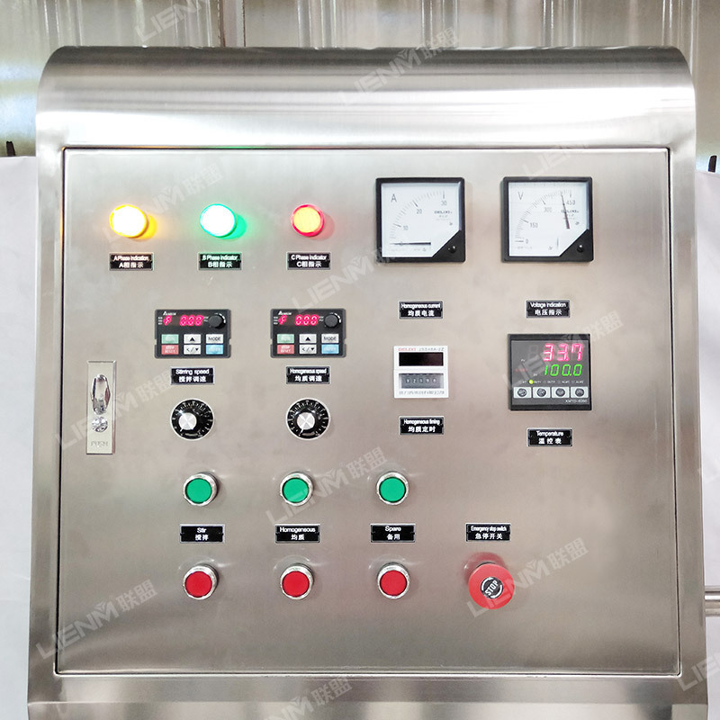 LIENM Liquid Detergent Soap Mixing Making Machine Liquid Mixing Tanks 500L Mixing Machine For Liquide Cosmetic